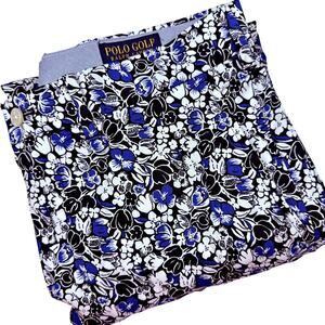 Polo Golf Ralph Lauren Cotton Blend Chino Tailored Fit Pants Blue Floral 32x30